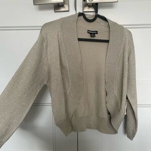 Sparkly 3/4 Sleeve Cardigan (NWT)